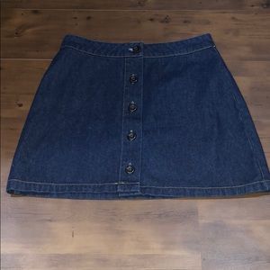 Jean skirt